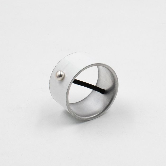 Silver bar ring online