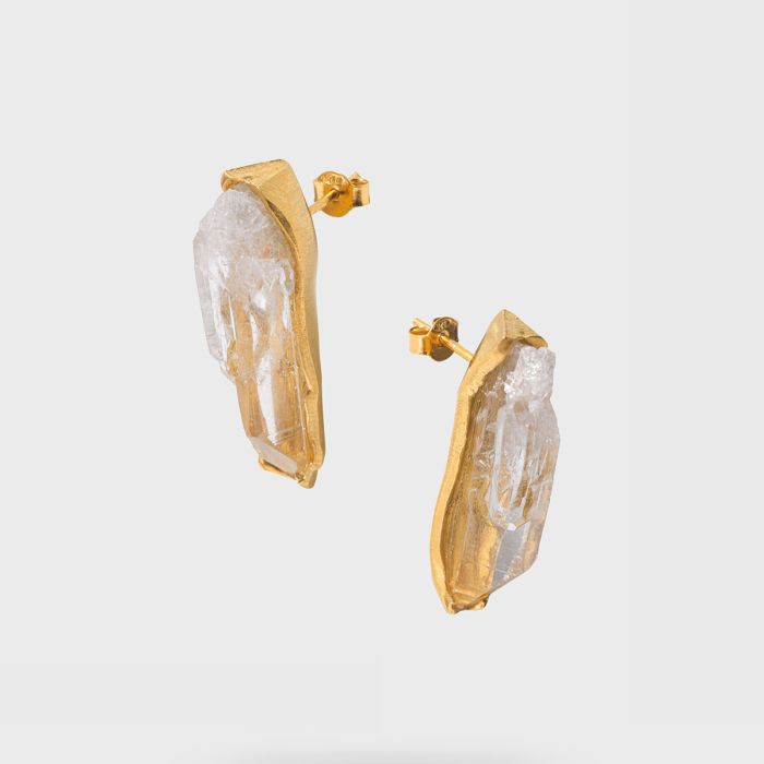 Gold plated deals earrings uk