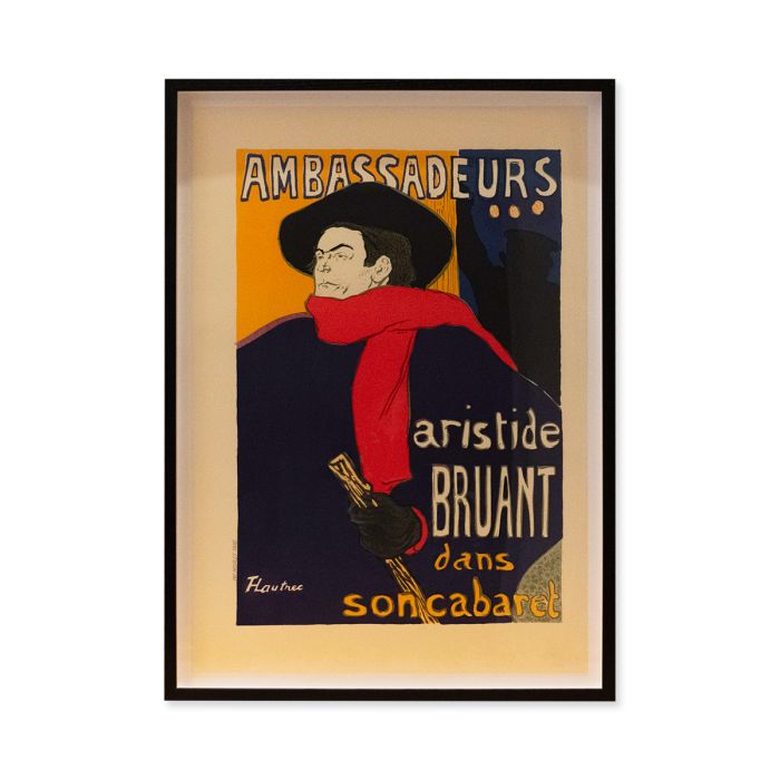 Henri de Toulouse-Lautrec | Ambassadeurs: Aristide Bruant