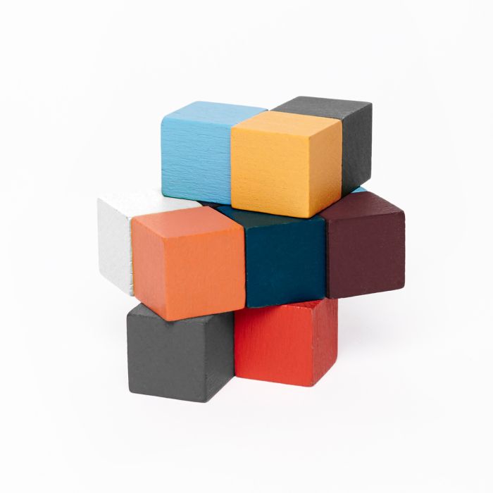 Wooden puzzle cube cheap